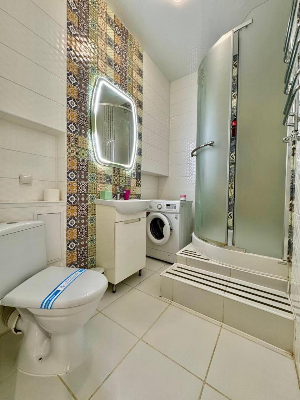 Apartpoltava Ексклюзивна Мансарда З Виходом На Дах, Новобудова, Led Дзеркало Корпусний Парк ภายนอก รูปภาพ